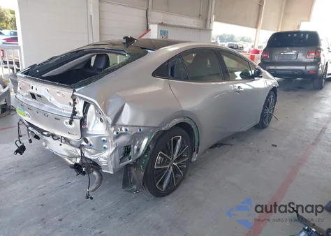 2023 Toyota Prius Xle из США, поврежденный, VIN JTDACAAU9P3011154